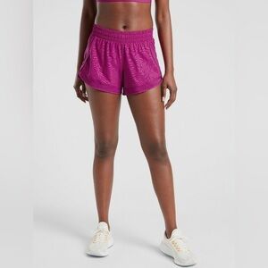 Athleta Purple Athletic Shorts Lightweight Performance